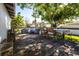 Outdoor wooden deck with dining table and chairs, perfect for outdoor living at 717 84Th Nw St, Bradenton, FL 34209