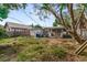 The backyard provides ample space at 8075 48Th N Ave, St Petersburg, FL 33709