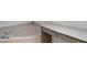 Corner soaking tub with marble top and jacuzzi jets next to a built-in vanity at 1026 Graham Rd, Venice, FL 34293