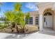 Attractive home featuring lush landscaping and a welcoming entryway at 1026 Graham Rd, Venice, FL 34293