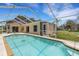 Inviting screened pool perfect for relaxation and recreation at 1026 Graham Rd, Venice, FL 34293