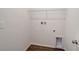 Laundry room featuring hookups, white walls, and vinyl flooring at 13136 Bayberry Way, Parrish, FL 34219