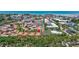 Beautiful aerial view of the property, showcasing its proximity to the beach and lush surroundings at 139 Vista Hermosa Circle, Sarasota, FL 34242