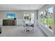 Bright dining area with outdoor views and easy access to the living space at 139 Vista Hermosa Circle, Sarasota, FL 34242