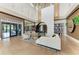 Modern lobby with high ceilings, comfortable seating, and Olive & Vine access at 15315 Derna Ter, Bradenton, FL 34211