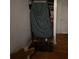This closet features a storage chest at the bottom and a curtain draped over the front of the closet at 2230 50Th N Ave, St Petersburg, FL 33714