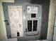 Close up of the home's electrical panel at 2230 50Th N Ave, St Petersburg, FL 33714
