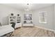 Bright office space with modern lighting, shelving, and a comfortable workspace at 2912 51St E St, Bradenton, FL 34208