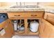 A reverse osmosis water filtration system is installed under the sink, providing clean drinking water at 3338 Roslyn Rd, Venice, FL 34293