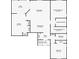 Detailed floor plan showcasing the layout, including the kitchen, bedrooms, and lanai at 4131 Oakhurst W Cir # 3133, Sarasota, FL 34233
