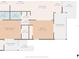 Detailed floor plan showcasing the layout of the home, including room dimensions at 4165 66Th Street W Cir # H, Bradenton, FL 34209