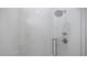 Sleek, frameless shower with elegant fixtures and clean lines creating a luxurious bathing experience at 590 De Narvaez Dr, Longboat Key, FL 34228