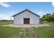 Well-maintained barn with large open doors and ample space, perfect for livestock or storage at 6875 Myakka Valley Trl, Sarasota, FL 34241