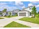 Charming two-story home with lush landscaping, inviting curb appeal, and convenient two-car garage at 9040 Tequila Sunrise Dr, Sarasota, FL 34241
