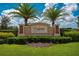 Entrance sign to Bridgewater at Lakewood Ranch community with lush landscaping at 13220 Swiftwater Way, Lakewood Ranch, FL 34211
