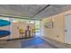 Cozy outdoor patio space with seating, decor and access to the outdoors at 1500 Sunset Rd # B4, Tarpon Springs, FL 34689