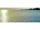 Expansive water view from the property, showcasing the serene beauty and endless horizon at 1500 Sunset Rd # B4, Tarpon Springs, FL 34689