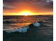 Incredible waterfront view of the ocean with a vibrant sunset at 1500 Sunset Rd # B4, Tarpon Springs, FL 34689