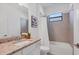 Functional bathroom with vanity, granite countertop, and shower/tub combo, perfect for everyday use at 15344 Serene Shores Loop, Bradenton, FL 34211