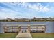 Enjoy the lake views from the fishing dock at 15344 Serene Shores Loop, Bradenton, FL 34211