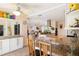 Open kitchen with granite counters at 2807 Coral Way, Punta Gorda, FL 33950
