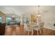 Open living space with hardwood floors, neutral décor, and a seamless flow at 4198 Vallarta Ct # 3027, Sarasota, FL 34233