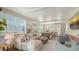 Bright and airy living room featuring modern furnishings, a large sectional couch, and lots of light at 4322 Marina View Way, Cortez, FL 34215