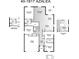 Floor plan of a home, highlighting the layout of the bedrooms, kitchen, living spaces, and garage at 4425 Boxelder Avenue, Parrish, FL 34219