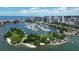 Picturesque waterfront views of the marina, luxury condos, parks, beach and upscale restaurants at 4511 Windsor Park, Sarasota, FL 34235