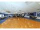 Spacious clubhouse with tables, chairs, and dance floor at 4832 Independence Dr, Bradenton, FL 34210