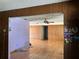 Living room with hardwood floors and wall paneling at 4959 Habana Dr, Sarasota, FL 34235