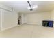 Spacious garage with sealed flooring, ample room for vehicles and storage at 8820 Heritage Sound Dr, Bradenton, FL 34212