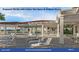 Proposed tiki bar with indoor flex-space and outdoor dining includes lounge chairs, tables and bar at 8820 Heritage Sound Dr, Bradenton, FL 34212
