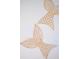 Close up of wall decor featuring mermaid tails at 1112 Montezuma Dr, Bradenton, FL 34209