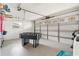 A garage with a foosball table and plenty of storage at 1112 Montezuma Dr, Bradenton, FL 34209