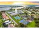 Desirable community featuring tennis courts, marina, and exquisite waterfront living at 1484 Seafarer Dr, Osprey, FL 34229