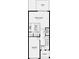 Open-concept floorplan showcasing a seamless flow from kitchen to great room and patio at 16652 Bergamo Pl, Bradenton, FL 34211
