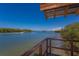Scenic view from the gazebo, overlooking tranquil waters and lush mangroves at 1684 Pintail Way, Sarasota, FL 34231
