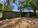 Exterior view of home showing backyard at 2115 Temple St, Sarasota, FL 34239