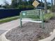Arlington Park Neighborhood sign indicating 'A Sustainable Community' at 2115 Temple St, Sarasota, FL 34239