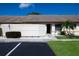 Charming villa featuring a well-maintained lawn, partial privacy fence, and convenient parking at 2904 64Th W St # 2904, Bradenton, FL 34209