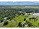 Scenic aerial view of lush land with ponds, trees, and rural homes creating a tranquil setting at 3045 Logue Rd, Myakka City, FL 34251