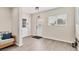 Interior view of finished space with light grey vinyl flooring at 3045 Logue Rd, Myakka City, FL 34251