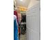Well-organized closet with shelving, hanging rods, and plenty of storage space for clothes and accessories at 3671 Summerwind Cir, Bradenton, FL 34209