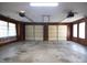 Spacious two-car garage with functional doors, offering ample parking and storage at 3804 65Th E St, Bradenton, FL 34208
