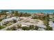 Aerial view of the property showcasing its location and neighborhood at 509 Pine Ave # A, Anna Maria, FL 34216