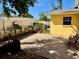 Backyard with patio featuring an outdoor seating area at 5615 Waneta Pl, Sarasota, FL 34231