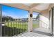 Enjoy serene green views from this screened-in lanai, a peaceful outdoor retreat at 6507 Stone River Rd # 304, Bradenton, FL 34203