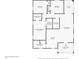 Floor plan showing the layout of the home, including bedrooms, bathrooms, and living areas at 718 17Th E St, Bradenton, FL 34208
