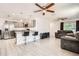 Bright and open living space with lots of room for entertaining at 718 17Th E St, Bradenton, FL 34208